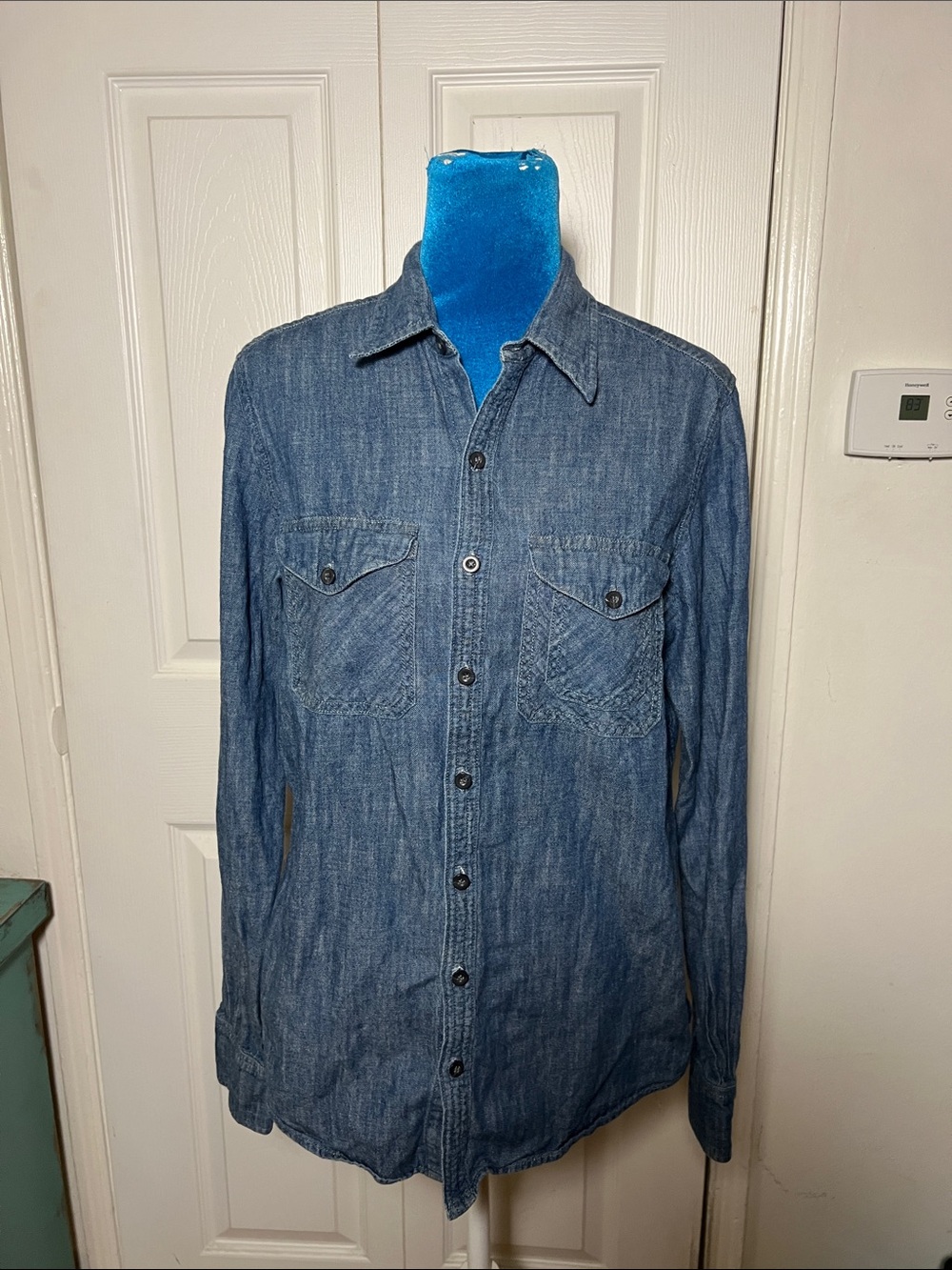 Citizens of Humanity Denim Button Down Shirt Women’s Small Cotton